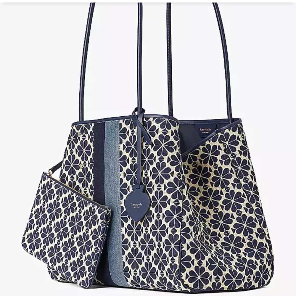 Kate Spade Flower Jacquard Tote